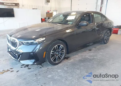 2026 BMW 530I xDrive from USA, damaged, VIN WBA53FJ05TCW40901